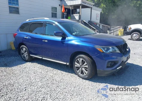 2017 Nissan Pathfinder S z USA, uszkodzony, nr VIN 5N1DR2MM0HC692606